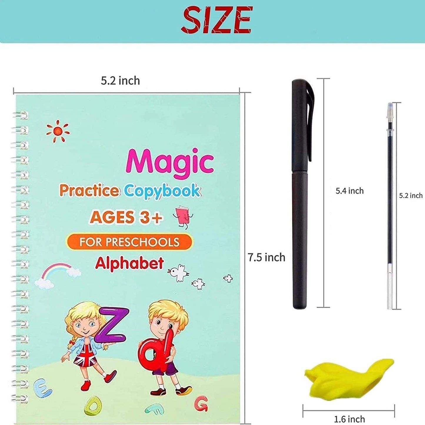 Sank Magic Practice Copybook Pack of 2